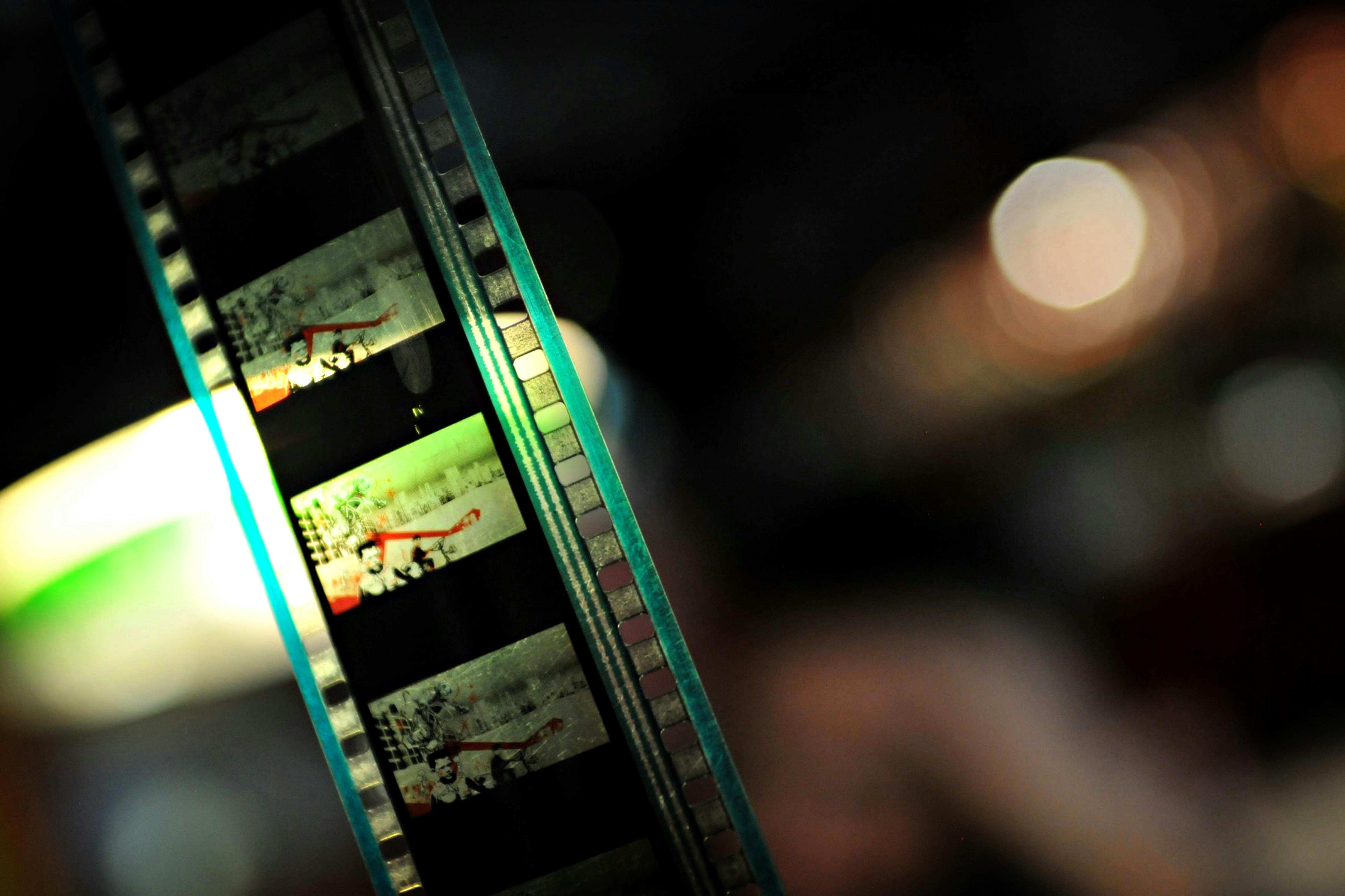 Film strip photography